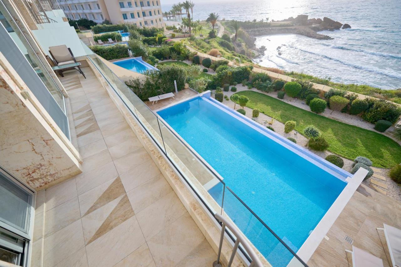 Olymp Luxury Villa D - Luxury Escape With Direct Beach Access And Unique Sunsets Paphos Ngoại thất bức ảnh