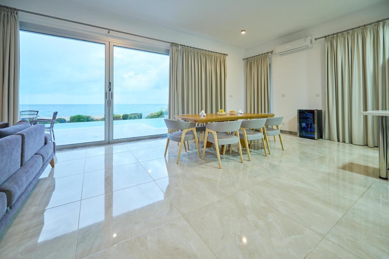 Olymp Luxury Villa D - Luxury Escape With Direct Beach Access And Unique Sunsets Paphos Phòng bức ảnh