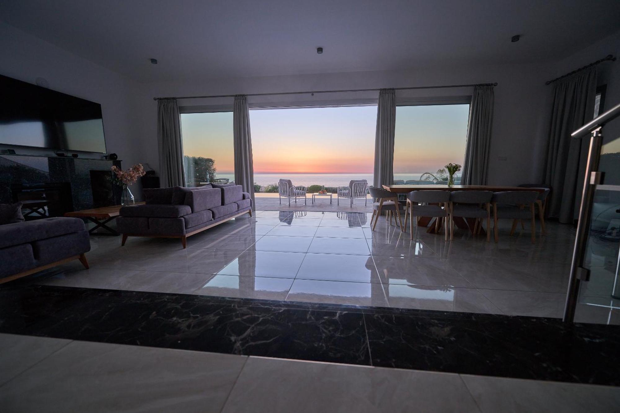 Olymp Luxury Villa D - Luxury Escape With Direct Beach Access And Unique Sunsets Paphos Ngoại thất bức ảnh