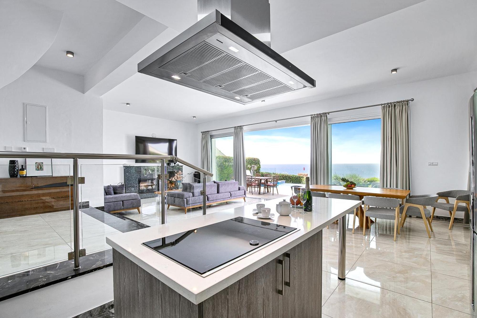 Olymp Luxury Villa D - Luxury Escape With Direct Beach Access And Unique Sunsets Paphos Ngoại thất bức ảnh
