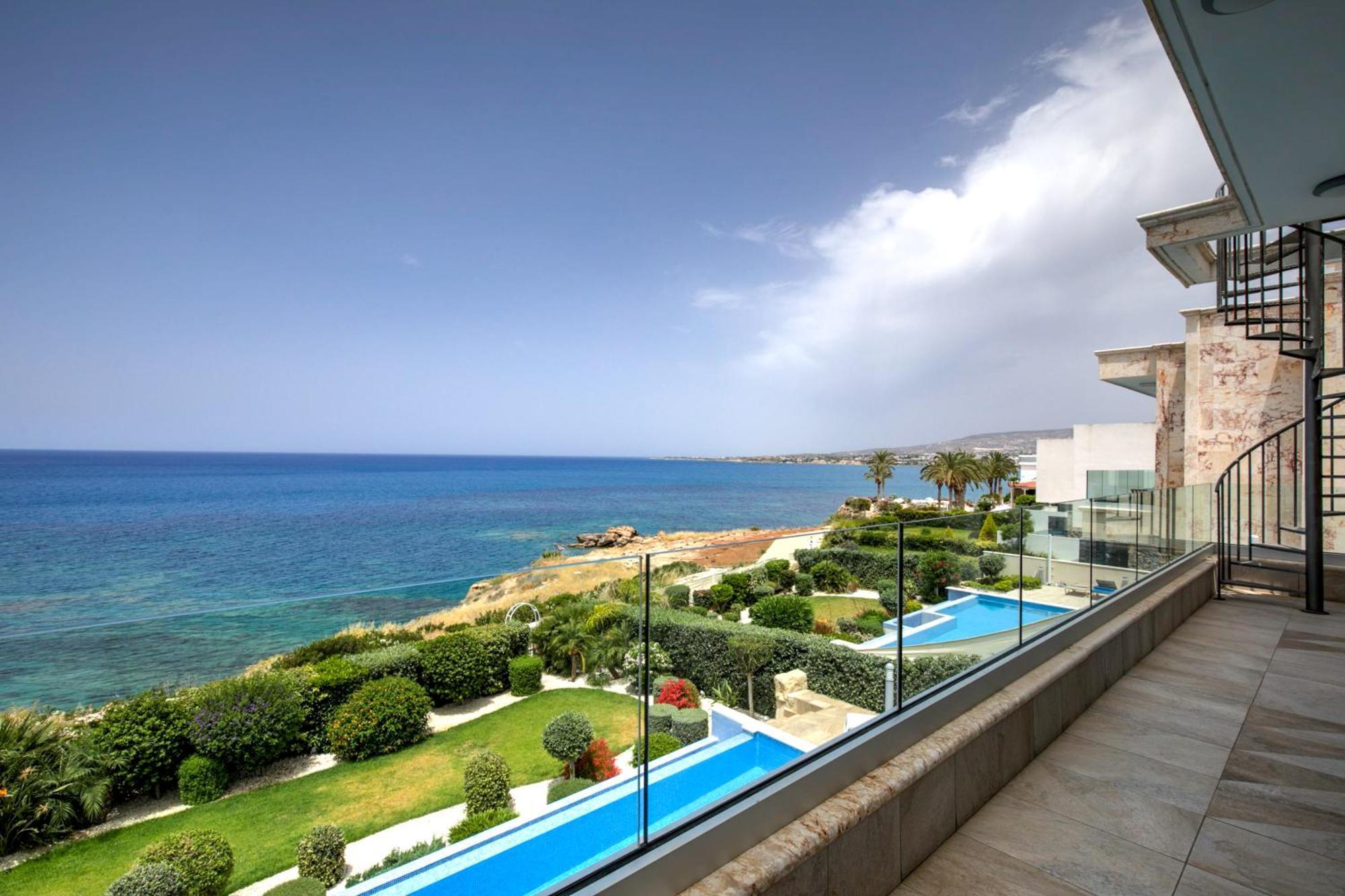 Olymp Luxury Villa D - Luxury Escape With Direct Beach Access And Unique Sunsets Paphos Ngoại thất bức ảnh